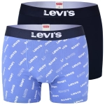 Levi's Bokserki Męskie Bawełniane Wielokolorowe 0974 2 Sztuki