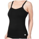 Pierre Cardin Podkoszulka Damska Bawełniana Czarna CAMELIA