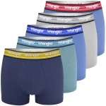 WRANGLER Bokserki Męskie TRUNK Bawełna 5 sztuk 22135 Wielokolorowe