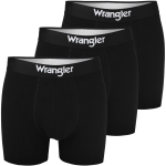 WRANGLER Bokserki Męskie Długie Bawełna 3 sztuki 22002 Czarne