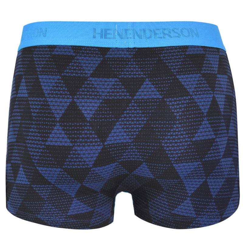 Tył bokserek Henderson z niebieską gumą