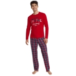 HENDERSON Piżama Męska Długi Rękaw 40950_33X