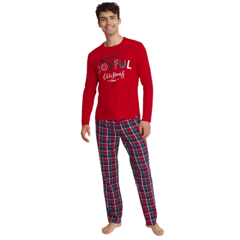 HENDERSON Piżama Męska Długi Rękaw 40950_33X Model