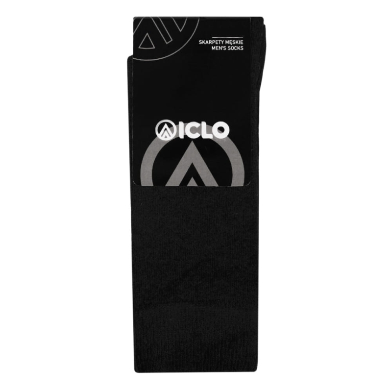 Klasyczne bawełniane skarpety ICLO do garnituru.