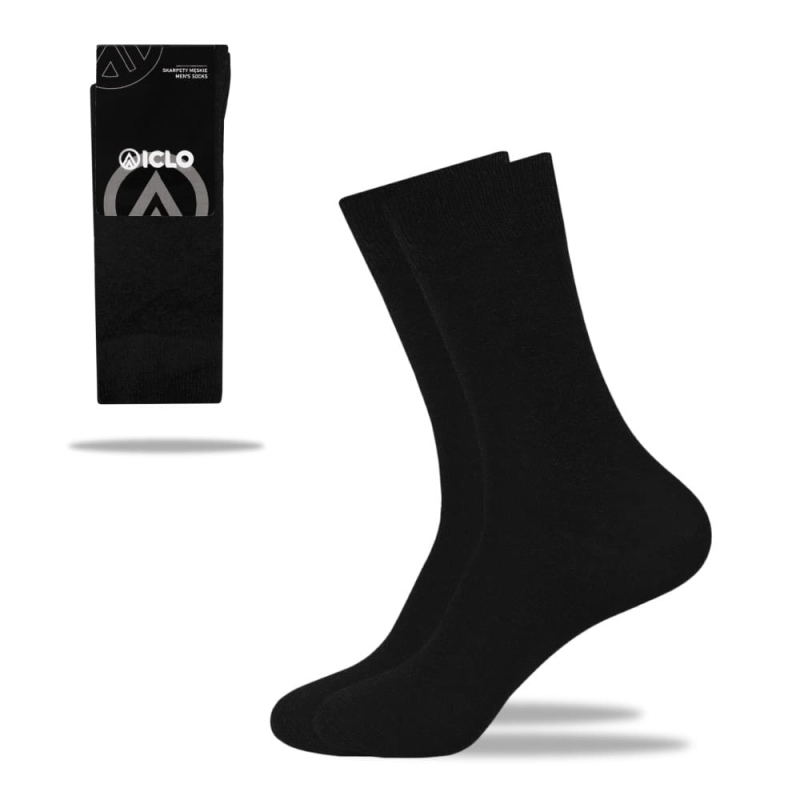 Opakowanie z jedną parą eleganckich skarpet ICLO.