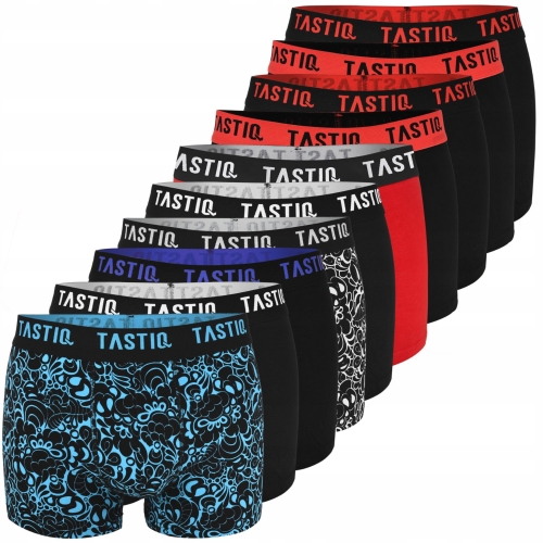 TASTIQ PREMIUM Bokserki Męskie Bawełna 10 Sztuk
