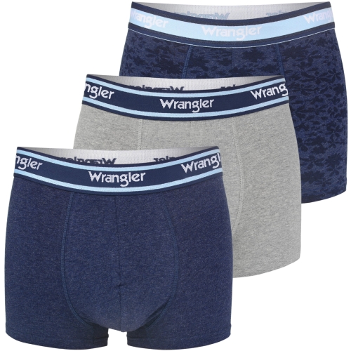 WRANGLER Bokserki Męskie Długie Bawełna 3 sztuki 22131