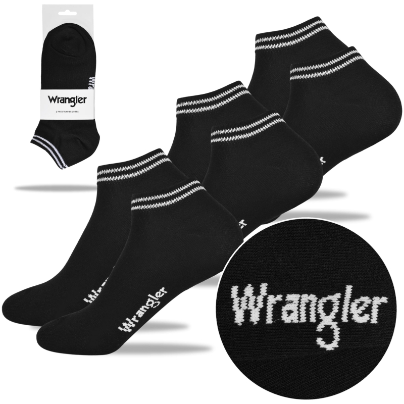 Bawełniane skarpety męskie Wrangler w komplecie 3 sztuki