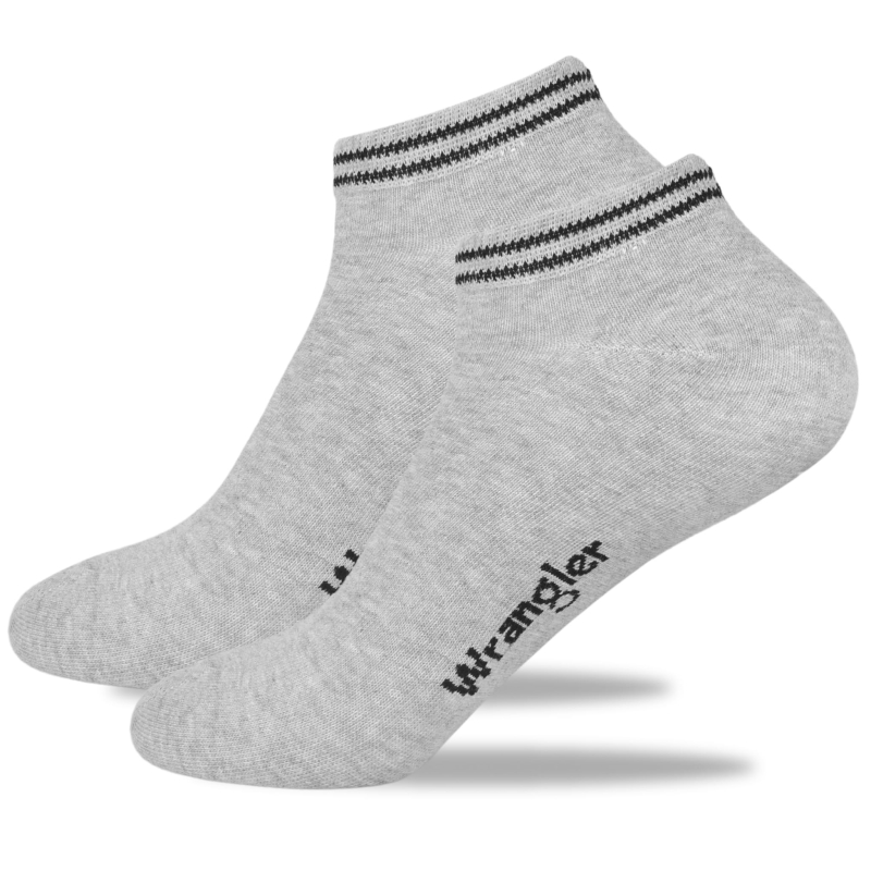 Para skarpet męskich Wrangler w całości, widok z boku.