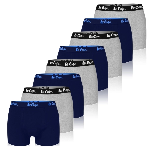 LEE COOPER Bokserki Męskie 9506 Bawełniane 8 Sztuk