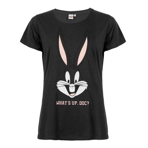 LOONEY TUNES Koszulka Damska T-shirt Zwariowane Melodie Królik Bugs