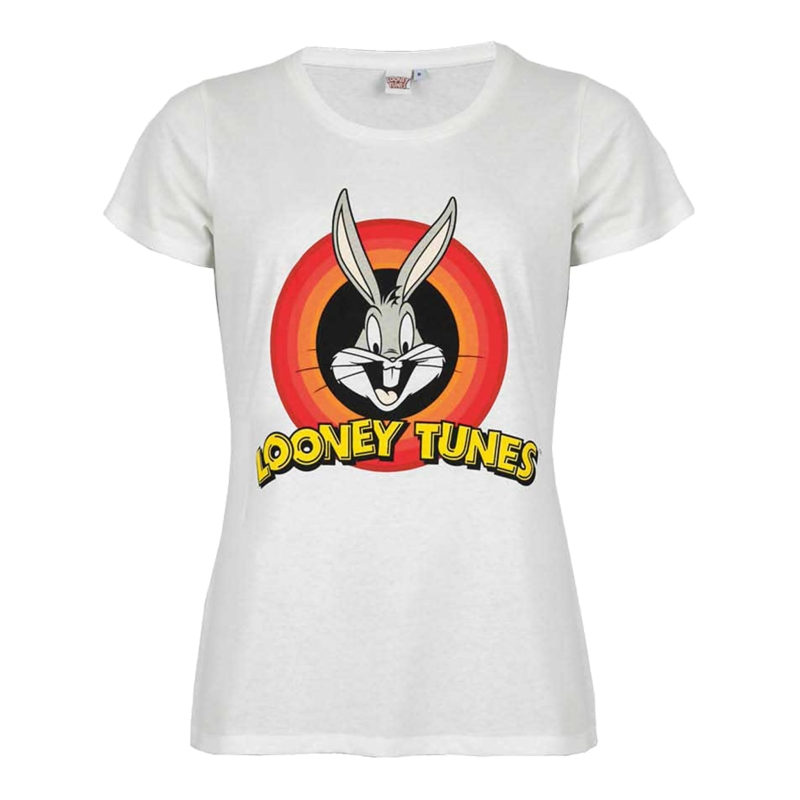 LOONEY TUNES Koszulka Damska T-shirt Zwariowane Melodie Królik Bugs