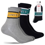 Levi's Skarpety Męskie Bawełniane Dwukolorowe 2 pary