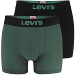 Levi's Bokserki Męskie Bawełniane Czarne Zielone 1027 2 Sztuki