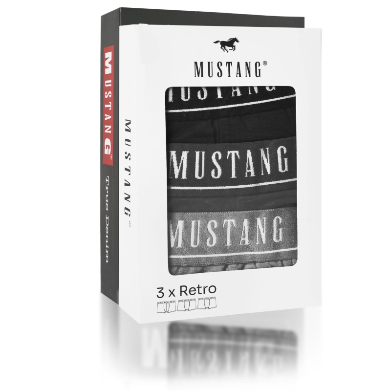 Mustang Męskie Bokserki – Bawełniane, 6 sztuk BM461