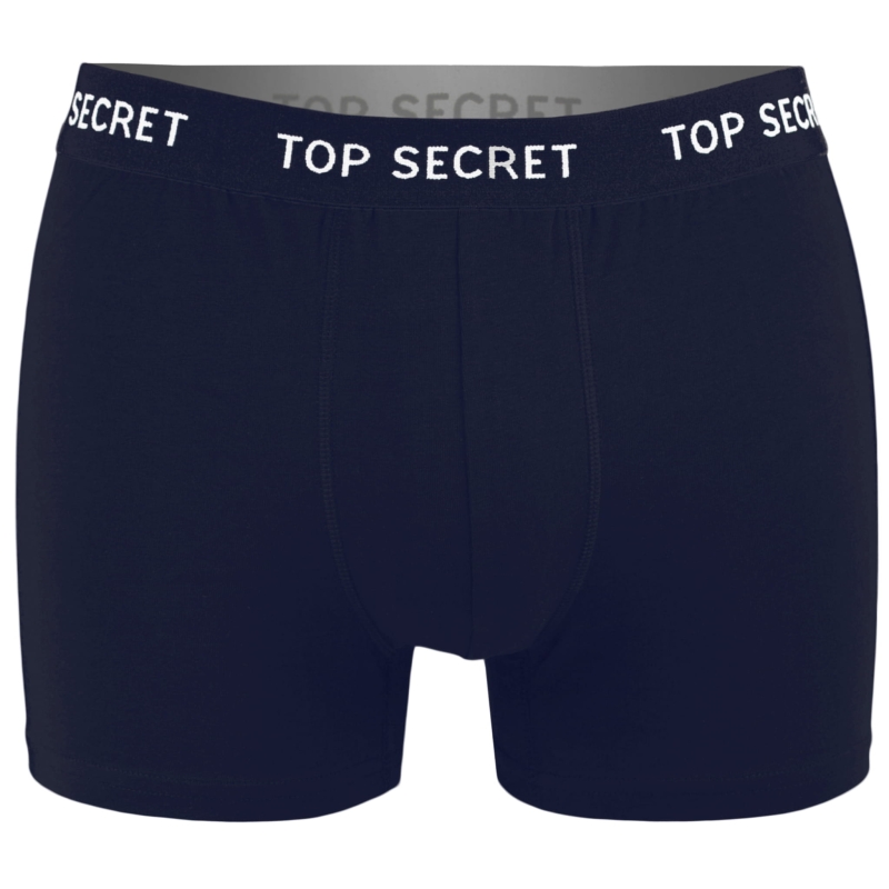Top Secret 2-pak bokserek męskich – komfortowy krój i klasyczny granat