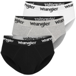 WRANGLER Slipy Majtki Męskie Bawełna 3 sztuki 22000 Basic