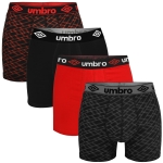 Umbro Bokserki Męskie Bawełniane Zestaw 4 sztuki BM211