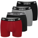 Umbro Bokserki Męskie Bawełniane Zestaw 4 sztuki BM208