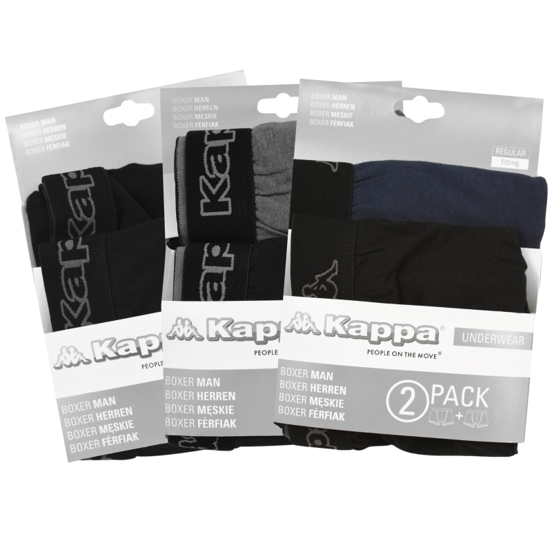Kappa Męskie Bokserki – Bawełniane Majtki 6 szt. 710947
