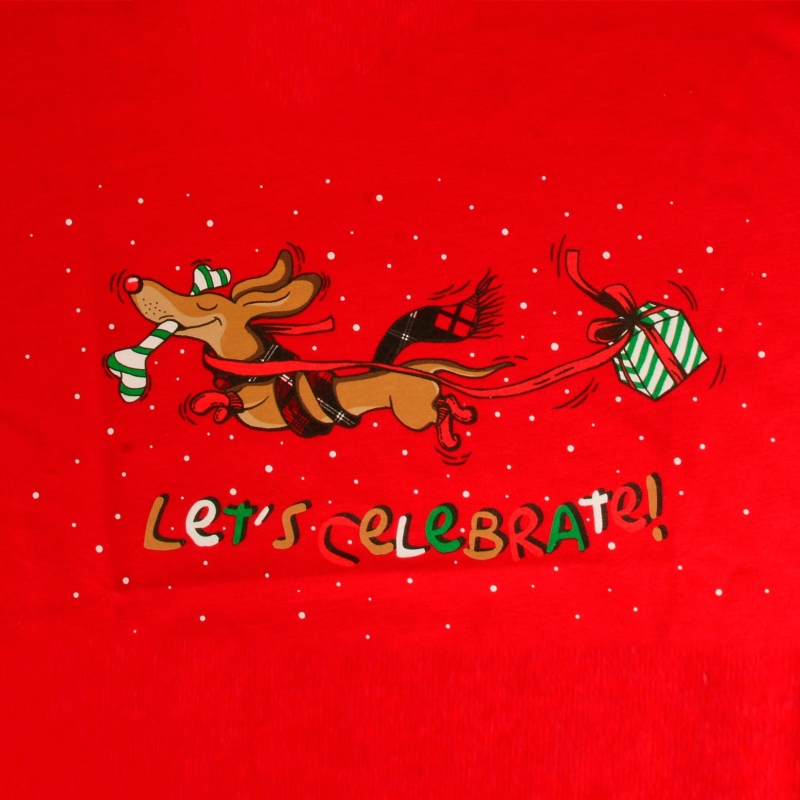 Bawełniana piżama męska Cornette 115/255 – czerwona.