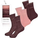 Calvin Klein Skarpety Damskie Za kostkę Na Prezent 3 Pary