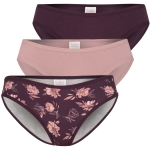 Henderson Majtki Figi Damskie Bawełna K066 Kwiaty 3 sztuki