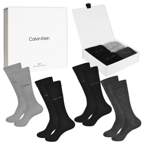 Calvin Klein Skarpety Męskie Długie Na Prezent 4 Pary