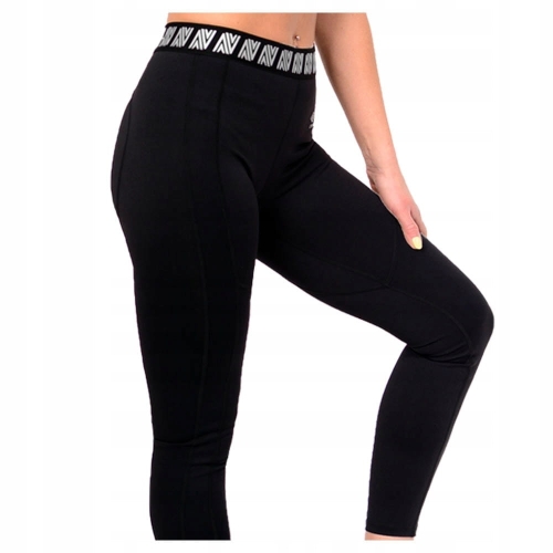 UMBRO Spodnie Damskie Deliah CZARNE Legginsy