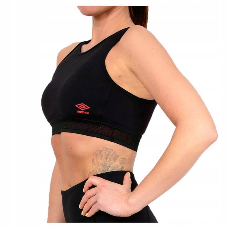 UMBRO Biustonosz Sportowy Damski CZARNY Model