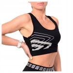 UMBRO Biustonosz Sportowy Damski CZARNY