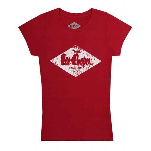 LEE COOPER Koszulka Damska BRENDA RED T-Shirt