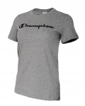 CHAMPION Koszulka Damska 114911 SZARA