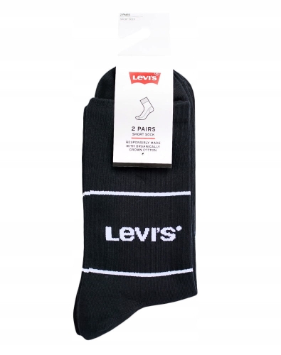 LEVI'S Skarpety Męskie 2 pary SHORT CUT