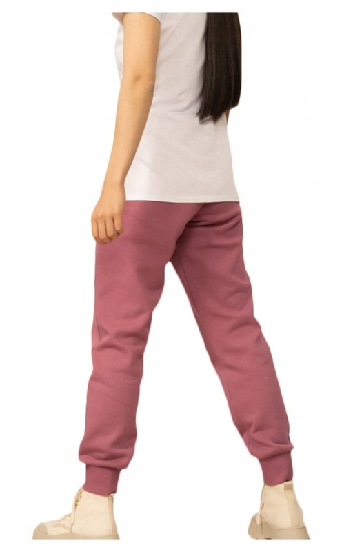 OUTHORN Spodnie Dresowe Damskie F041 RÓŻOWE