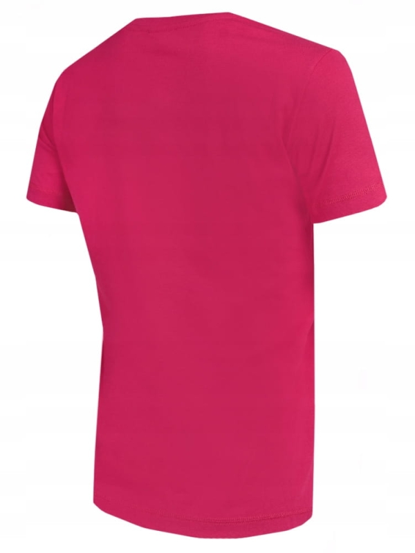 CHAMPION T-shirt Damski 113223 RÓŻOWY z tyłu