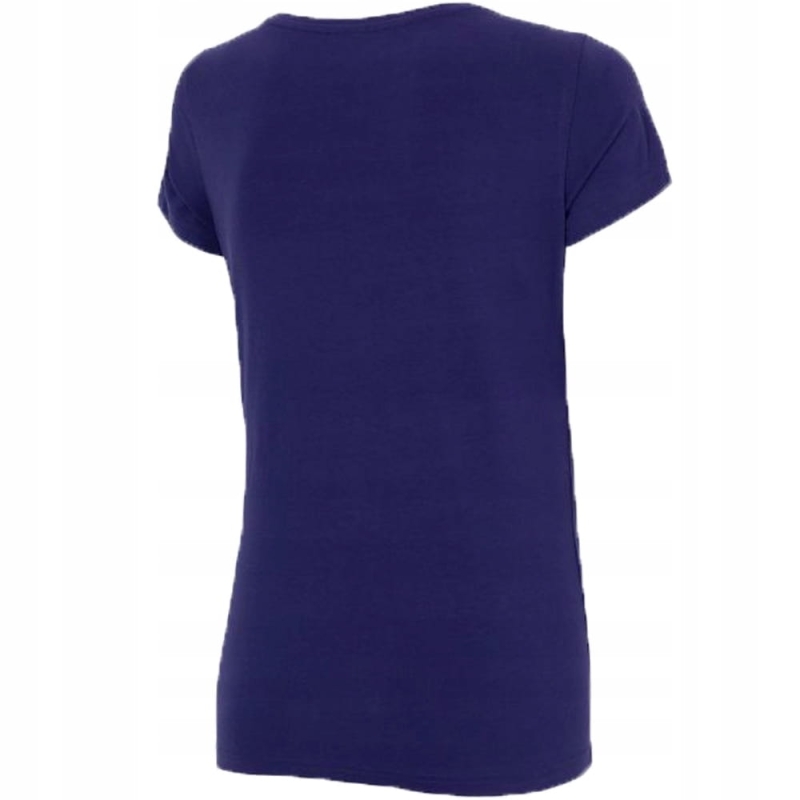 4F T-shirt Koszulka Damska TSD350 GRANAT z tyłu