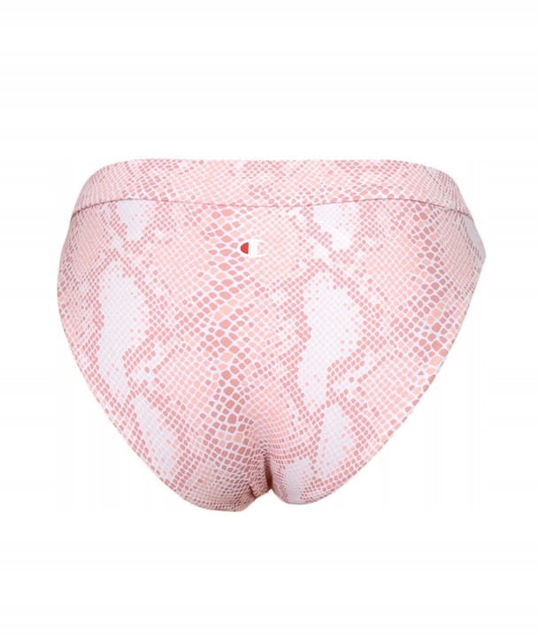 Champion jasno różowe bikini dolne damskie dwuczęściowe – ujęcie od tyłu