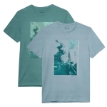 Koszulka Męska T-shirt 4F, TTSHM485, Bawełniana, 2 Sztuki Rozmiar M
