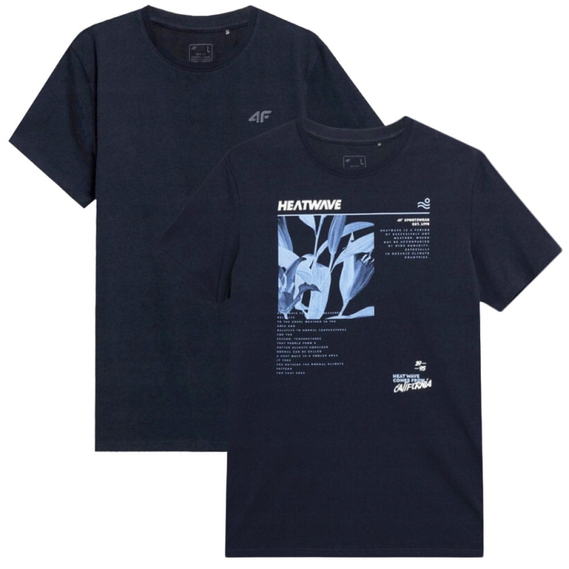 Zestaw 2 Sztuki 4F T-shirt Koszulka Męska Sportowa TTSHM536/356