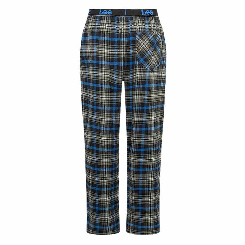 Tył spodni piżamowych Lee z kieszenią