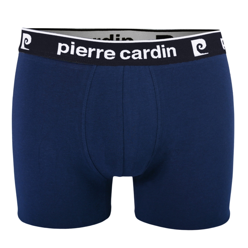 Granatowe bokserki męskie Pierre Cardin – przód