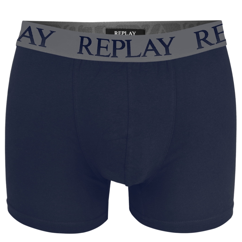 Bawełniane bokserki Replay męskie 4 pak wygodne i oddychające.