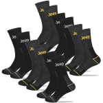 JEEP Wytrzymałe Skarpety Męskie Bawełna Yellow Zestaw 6 Par