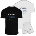 Mustang Zestaw Koszulek Męskich T-shirt Bawełna 2 sztuki 4228