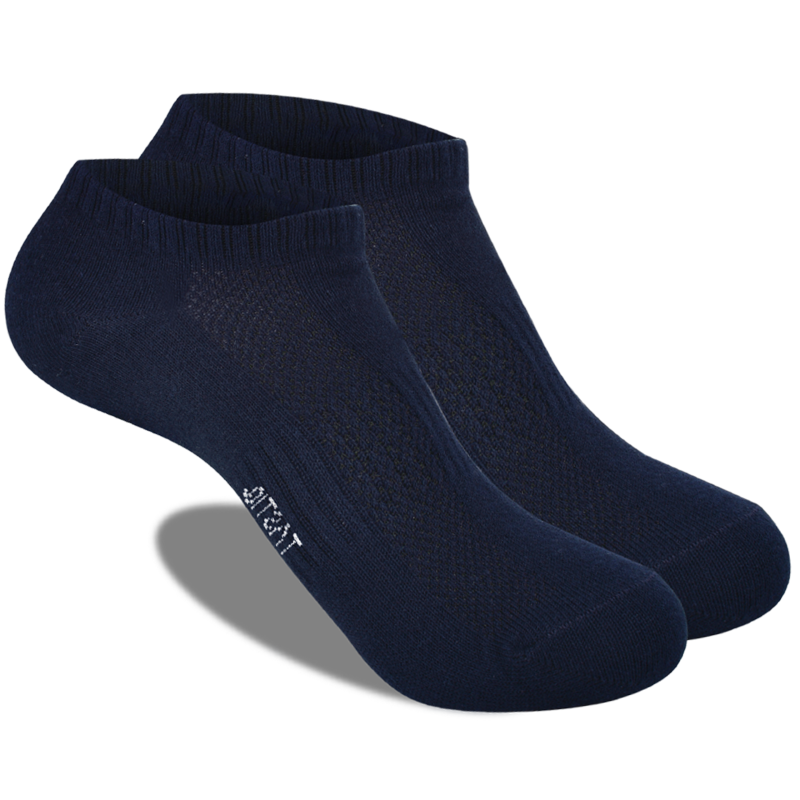 Męska skarpetka bawełniana typu stopka TASTIQ PREMIUM – widok z góry.