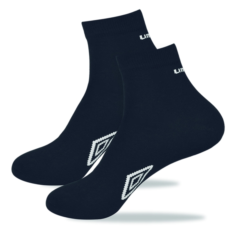 Skarpetki męskie Umbro – zestaw 2 par w kolorze granatowym.