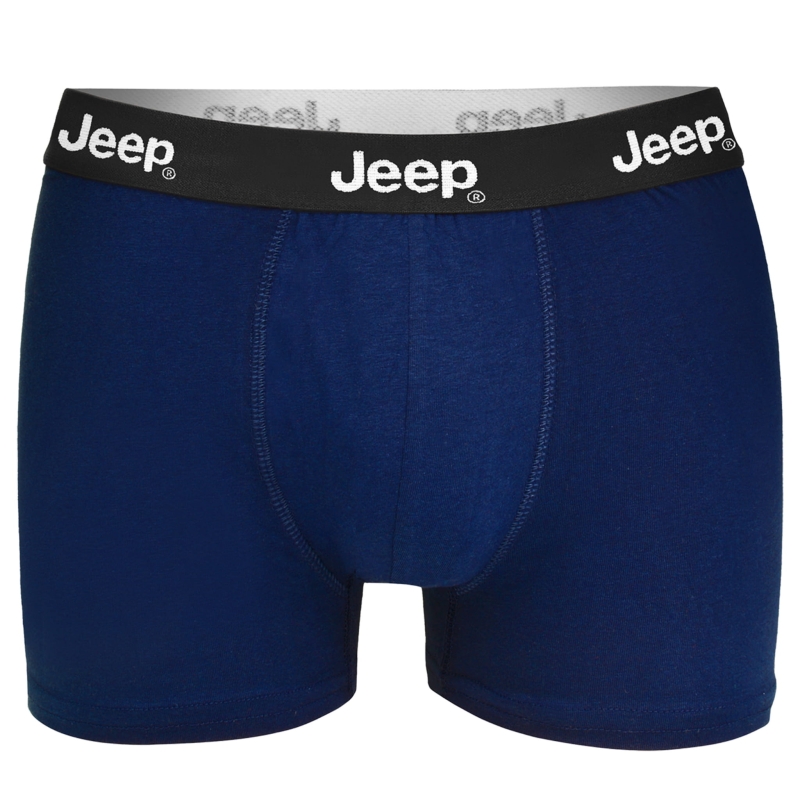 Pojedyncza para granatowych bokserek JEEP z zestawu 2 sztuk