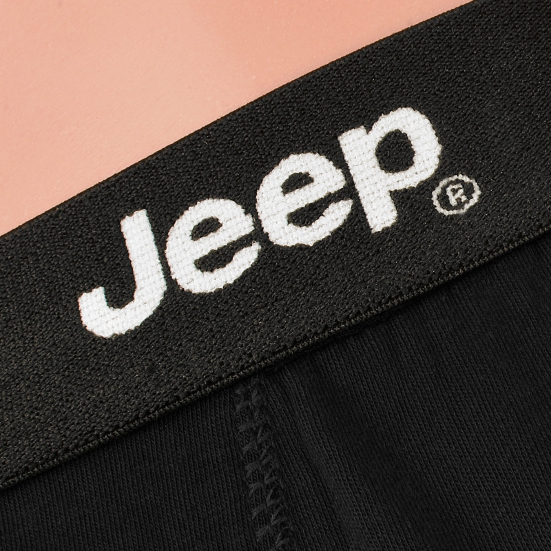 JEEP Bokserki Męskie – Komfortowy 4-pak Bawełna Ciemne
