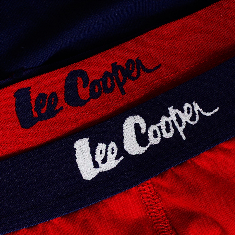 Pas bokserek Lee Cooper z charakterystycznym logo